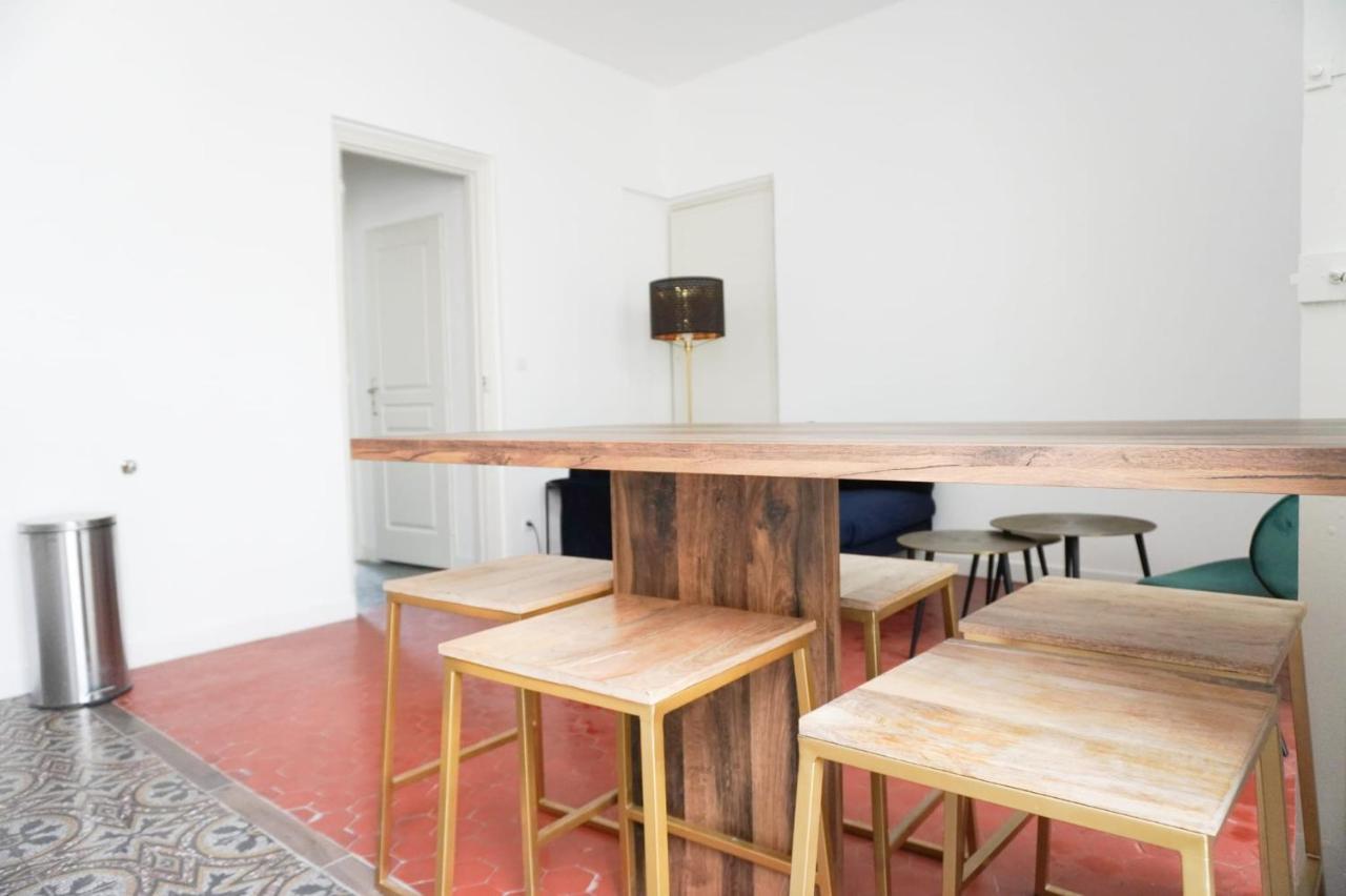 Bright And Modern 3-Bedroom Apartment, 90M2 With Air Condition, In بزييه المظهر الخارجي الصورة
