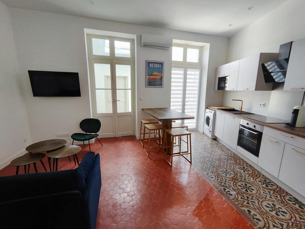 Bright And Modern 3-Bedroom Apartment, 90M2 With Air Condition, In بزييه المظهر الخارجي الصورة
